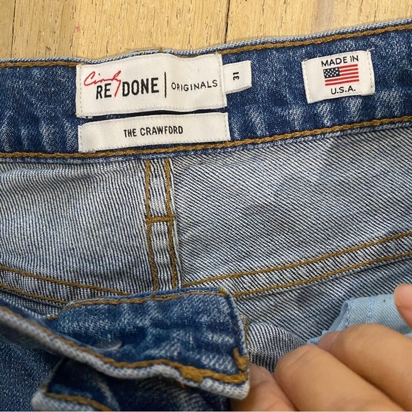 Re/done ORIGINALS The Crawford High Rise
Jeans Size 31 - Picture 9 of 13